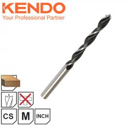 KENDO-13103004-ดอกสว่านเจาะไม้-แบบมีเดือย-3-0-×-61mm
